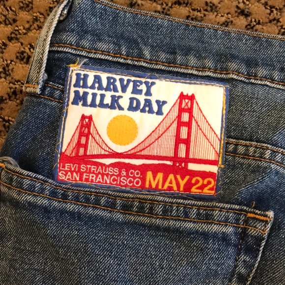 Men’s vintage Levi shorts with patches - Picture 5 of 8